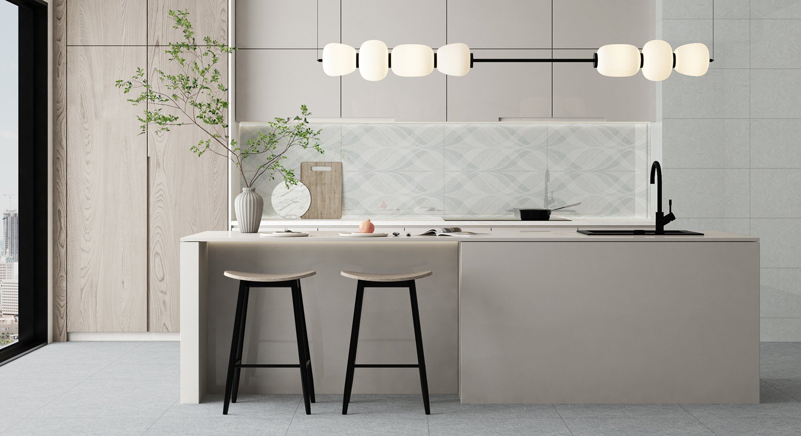 Crema – Ceramic Wall