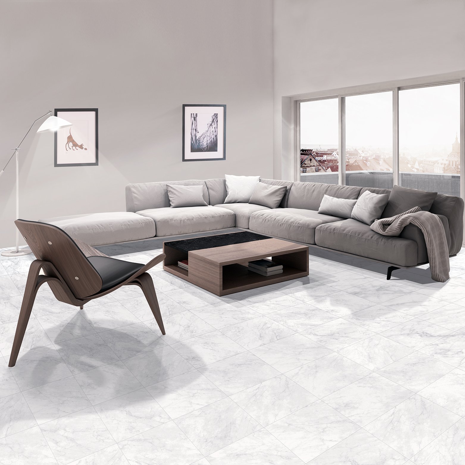 Carrara – Ceramic Floor & Wall